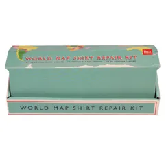 shirt repair kit - world map