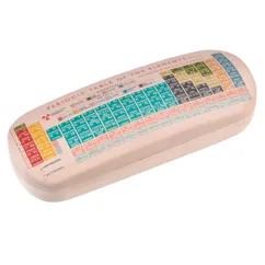 glasses case & cleaning cloth - periodic table