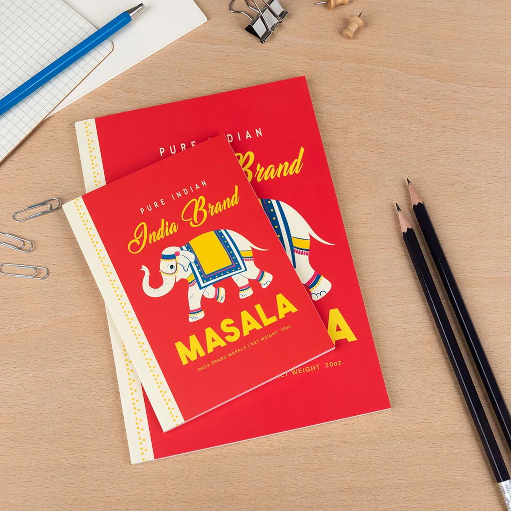 a5 notebook - masala