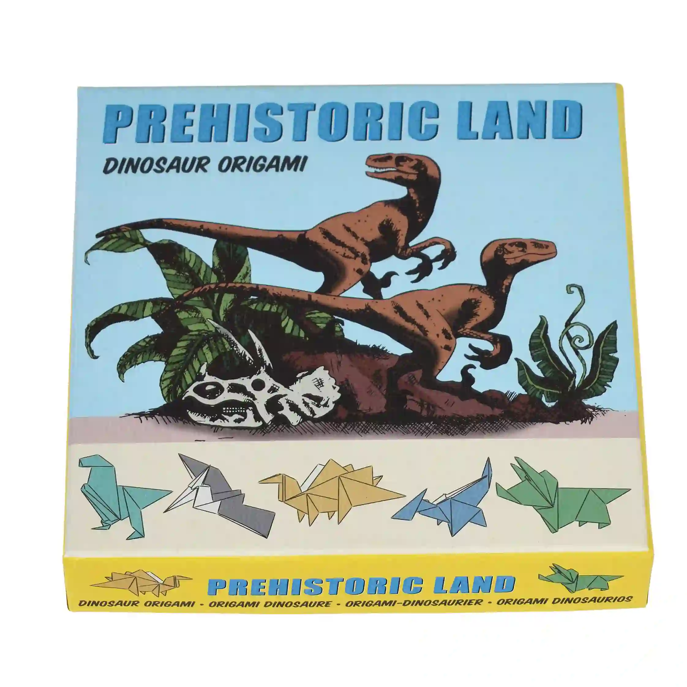 kit origami prehistoric land