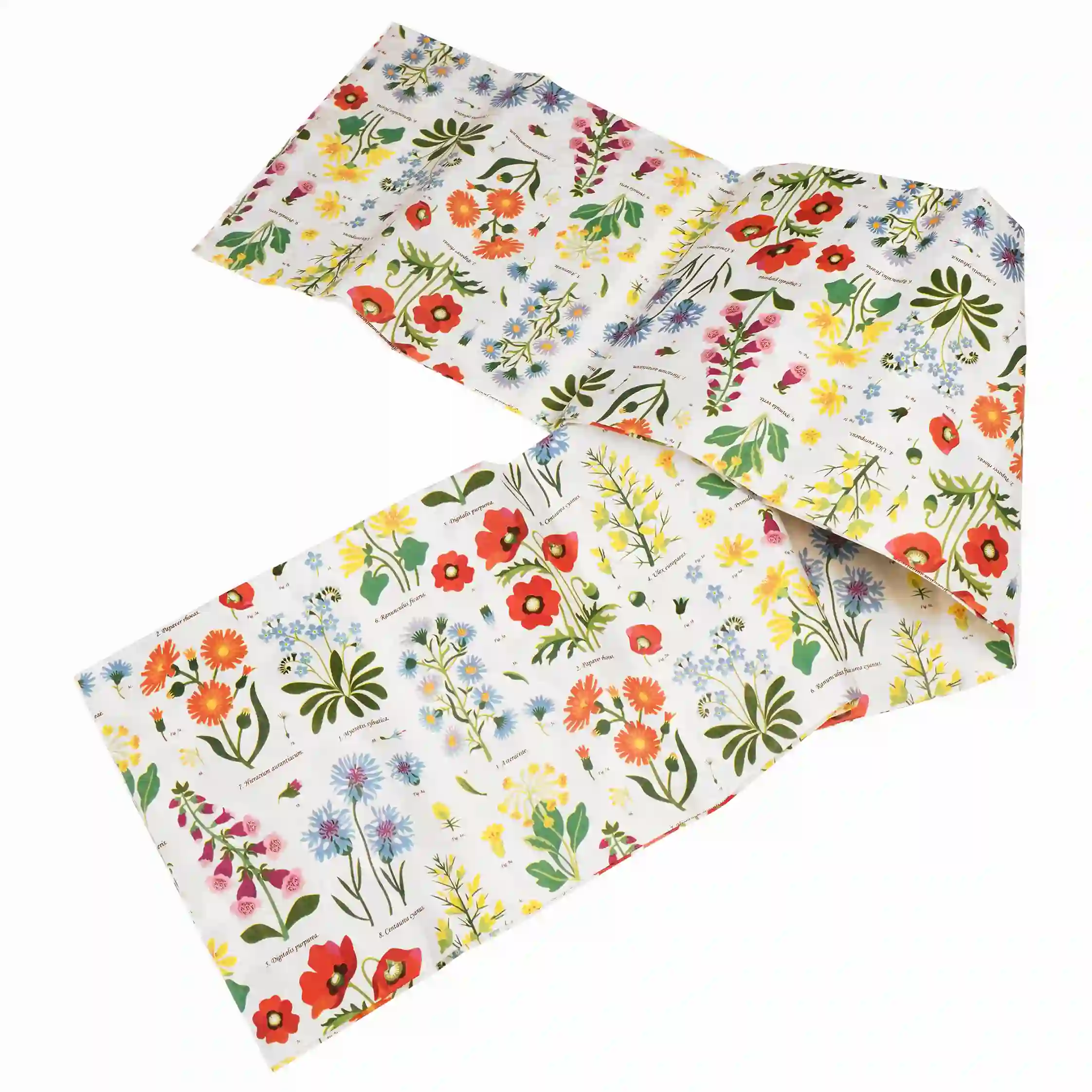 couverture de table en papier wild flowers (180x120cm)