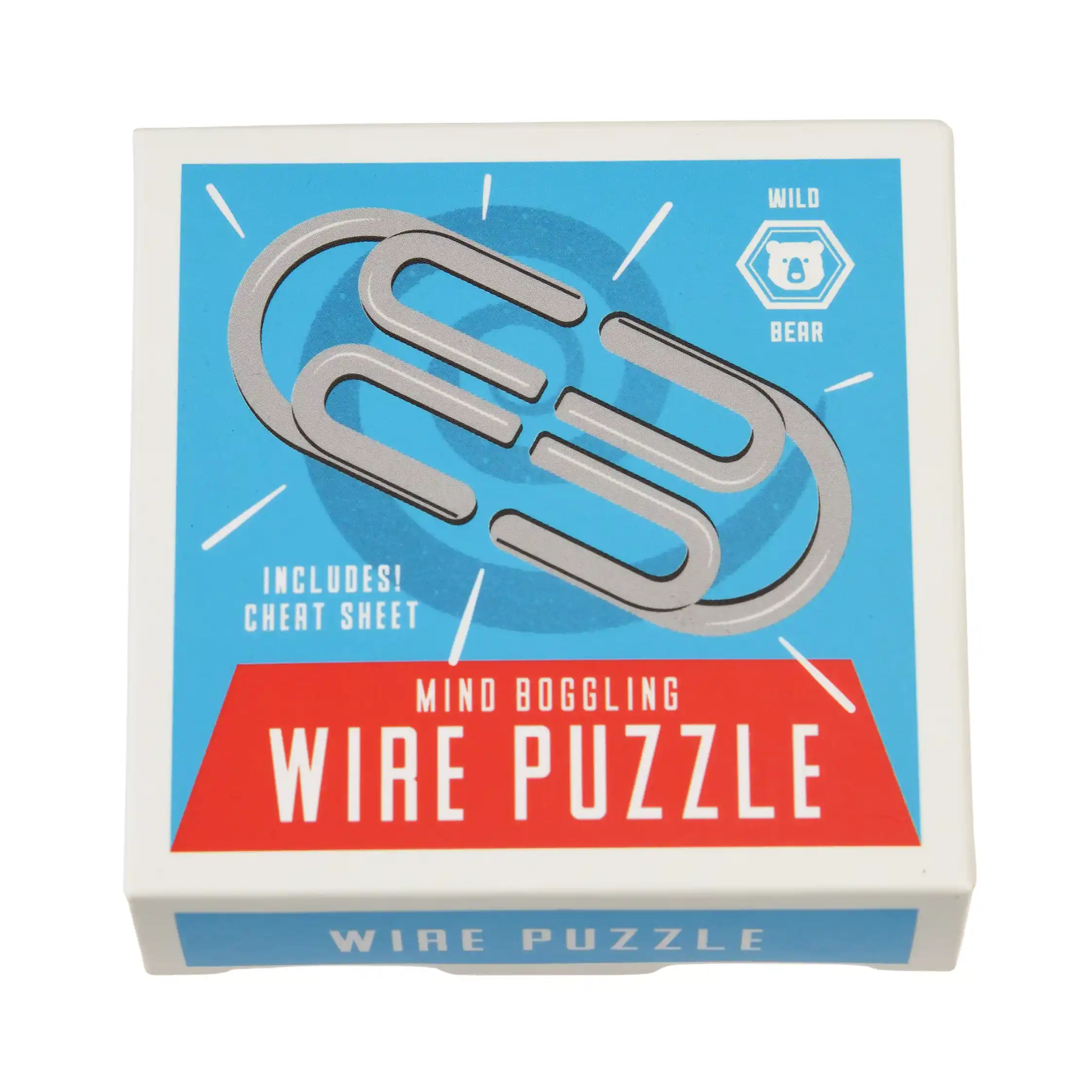 wire puzzle - wild bear
