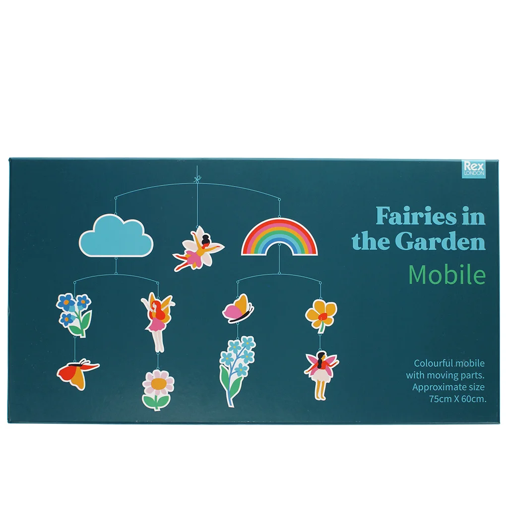 décoration mobile à suspendre - fairies in the garden