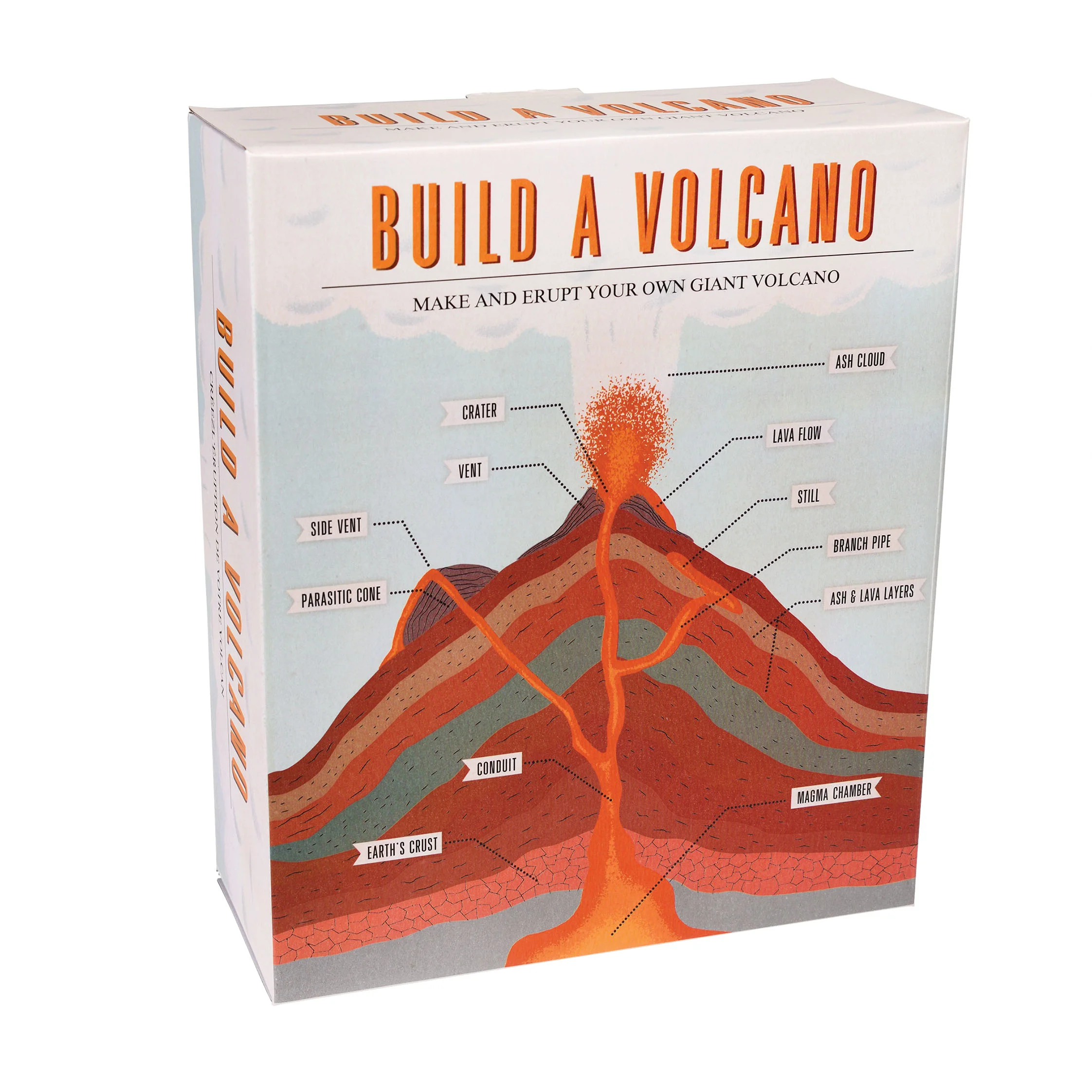 construye un volcán kit