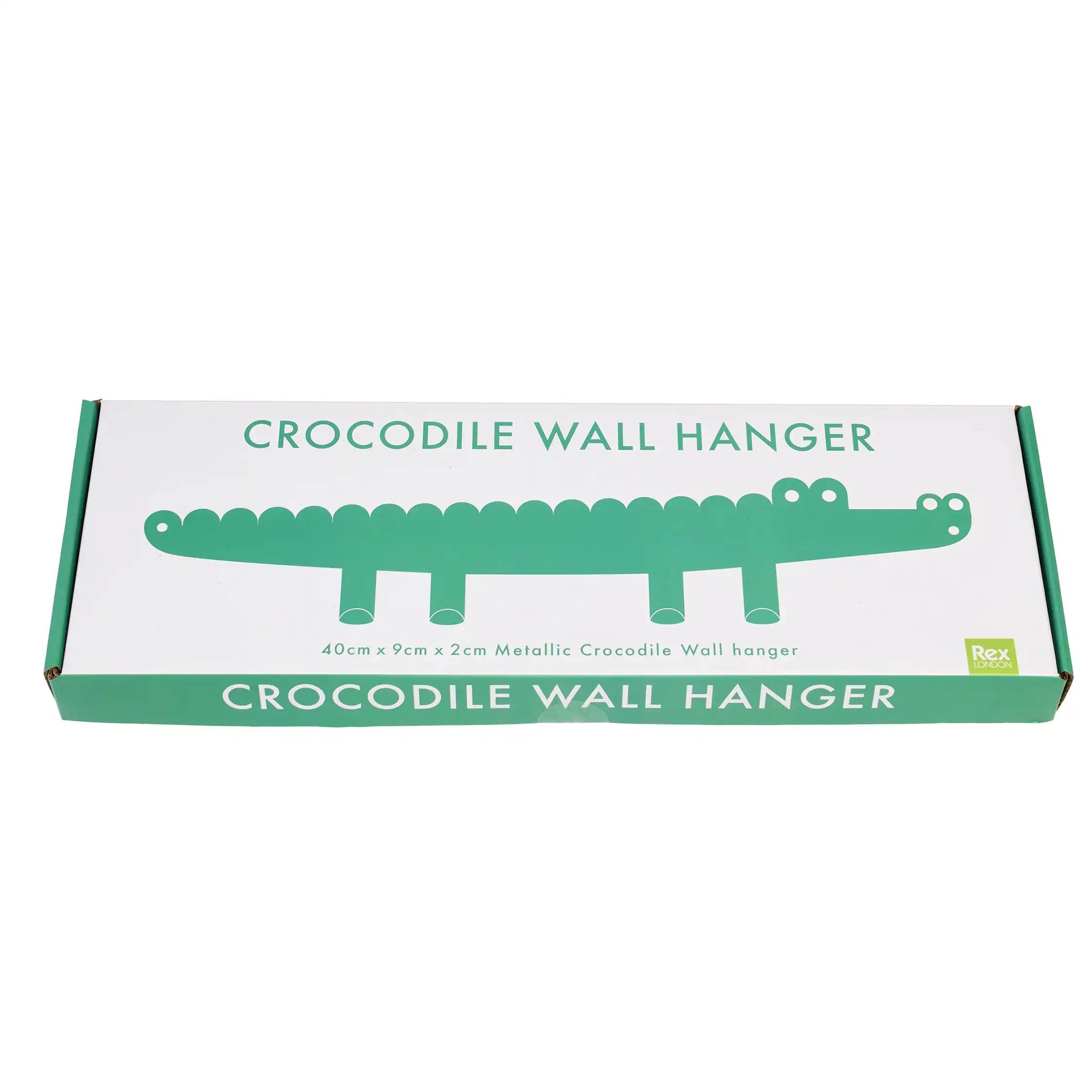 metal wall hanger - crocodile