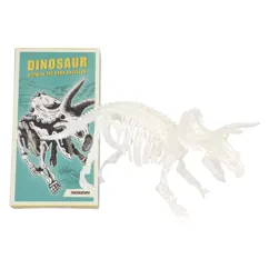 assorted glow-in-the-dark dinosaur skeleton kit
