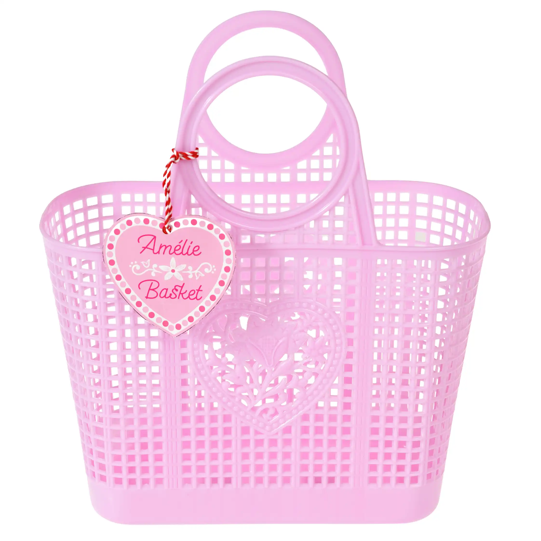 amélie basket - pink
