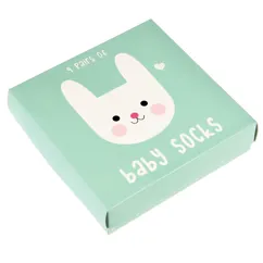 baby socks (4 pairs) - bonnie the bunny