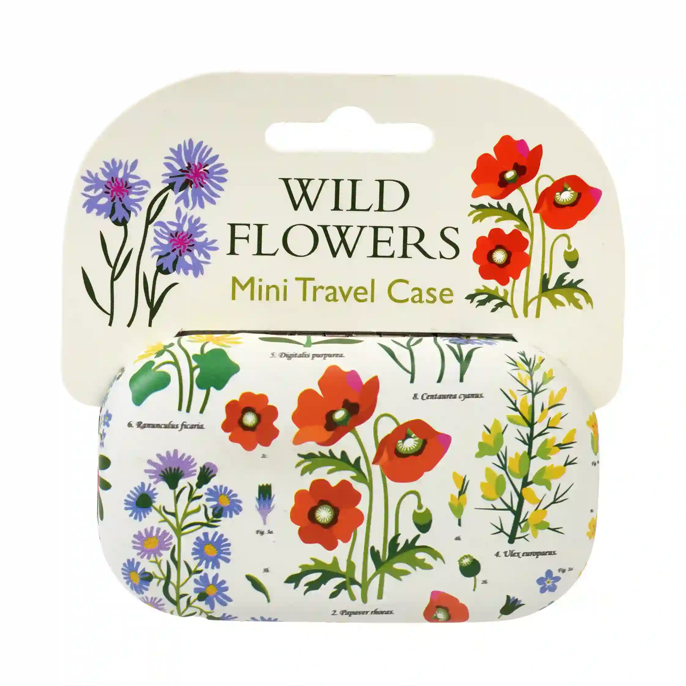 mini travel case - wild flowers