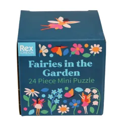 mini puzzle - fairies in the garden