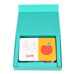 wipe clean abc learning cards