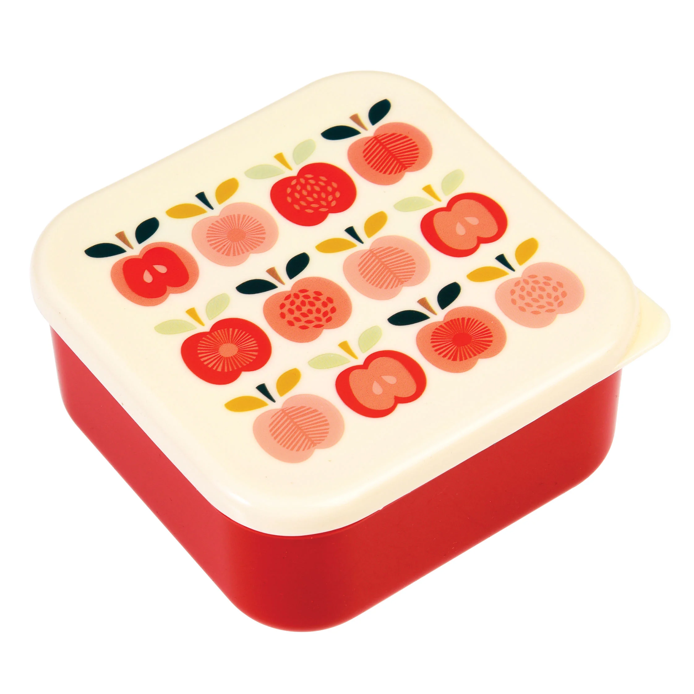 snack boxes (set of 3) - vintage apple