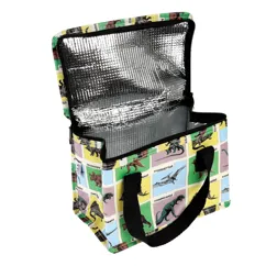 insulated lunch bag - prehistoric land