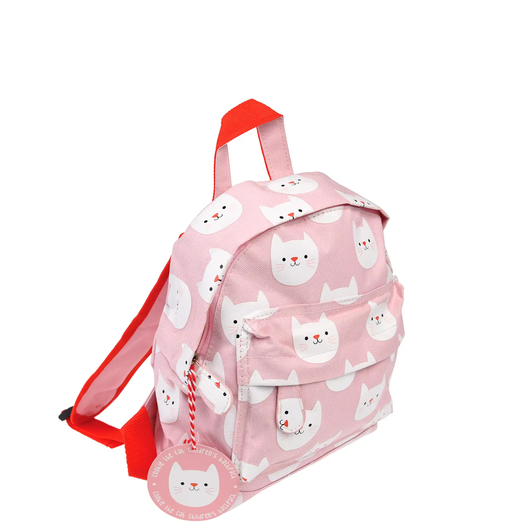 mini children's backpack - cookie the cat