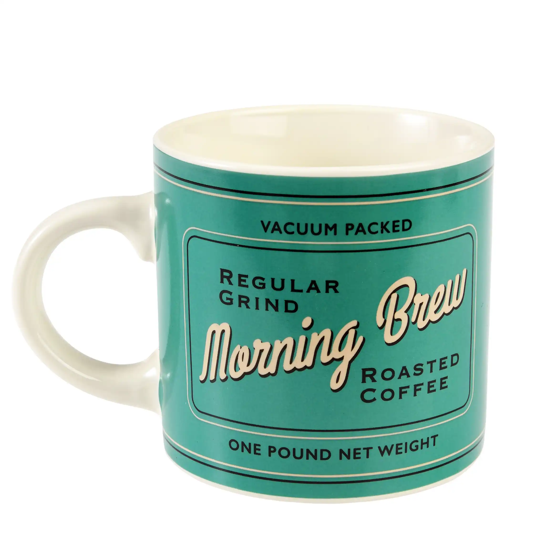 vintage coffee mug - morning brew