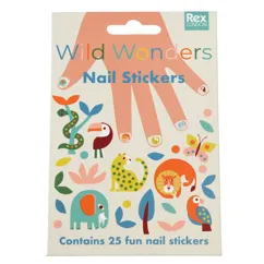 nagel-sticker wild wonders (set mit 25 stück)