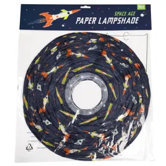 paper lampshade - space age
