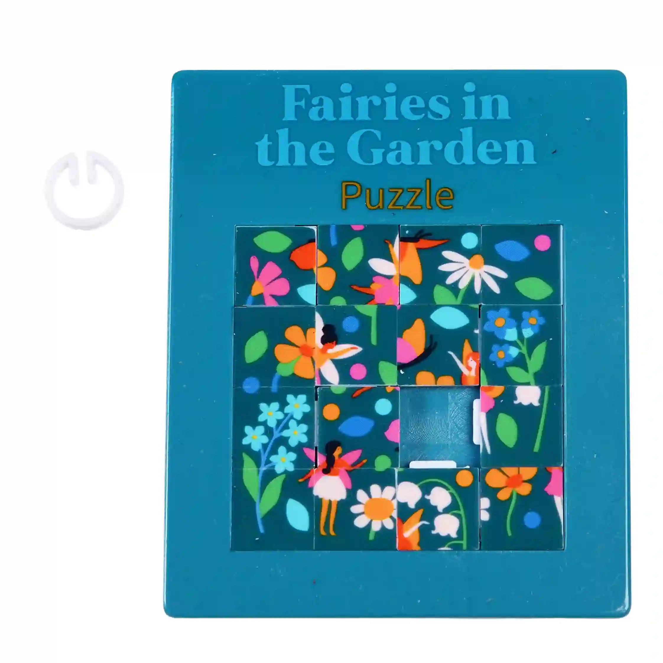 slide puzzle fairies in the garden