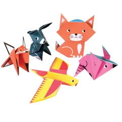 children's origami kit - animals