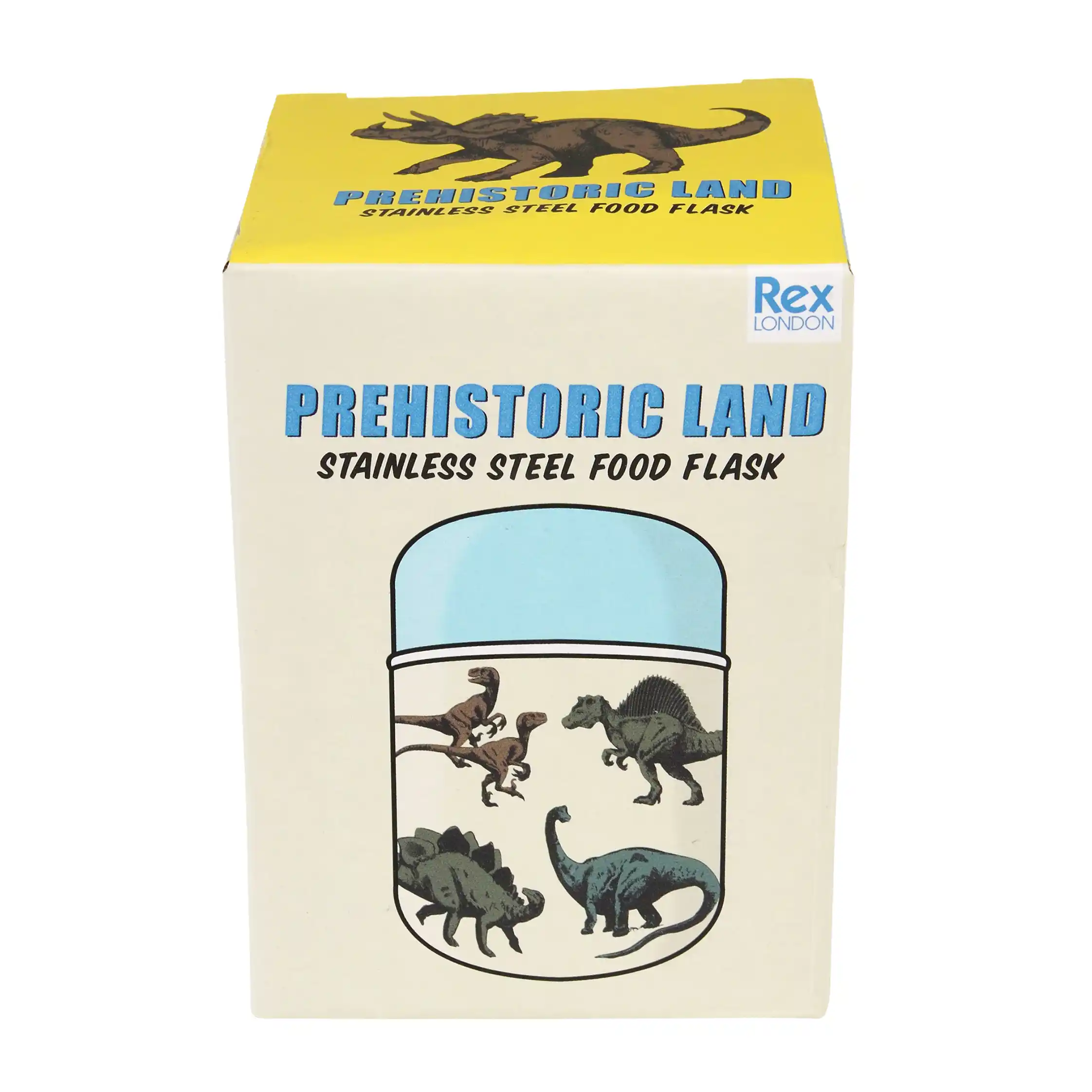 stainless steel food flask - prehistoric land