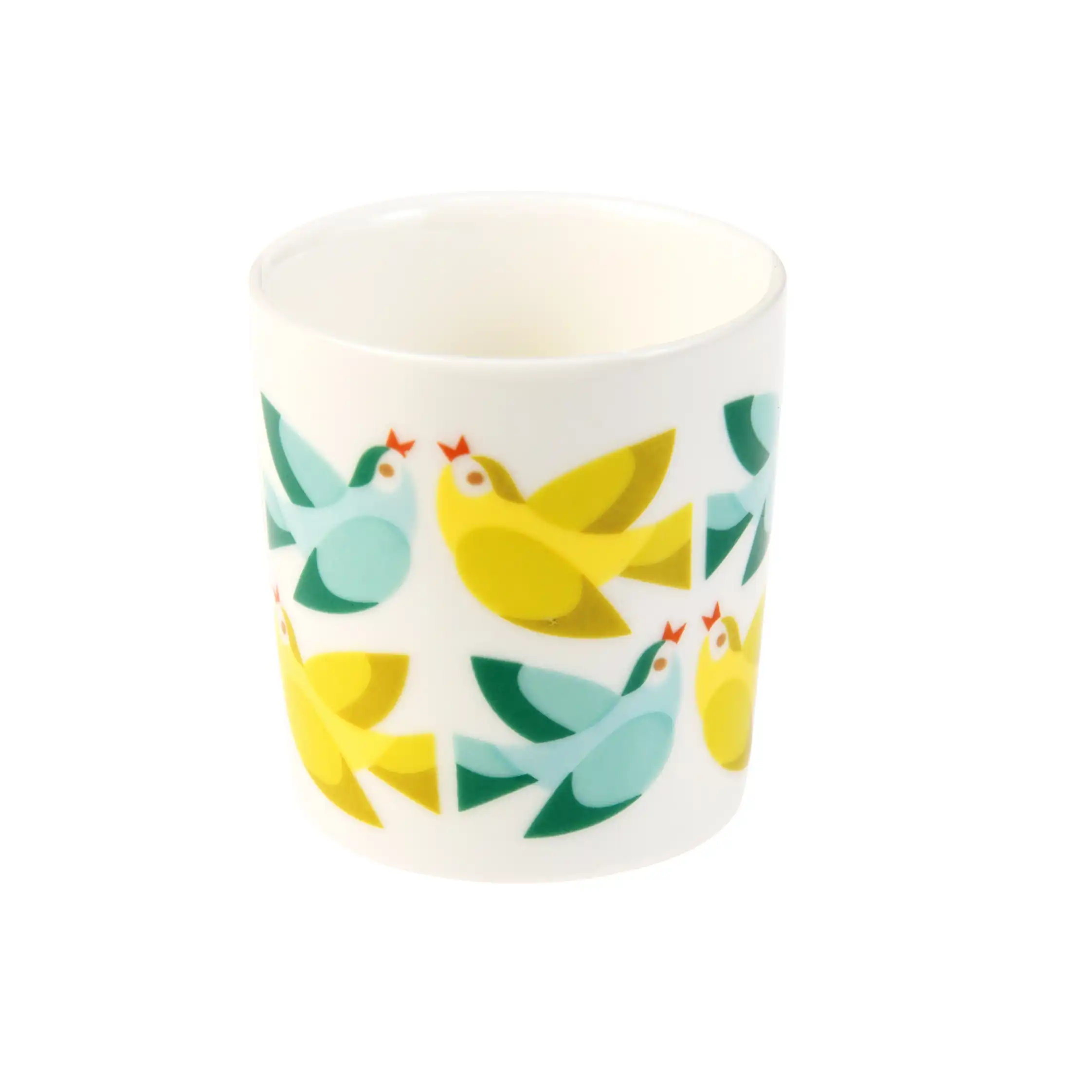 bone china egg cup - love birds