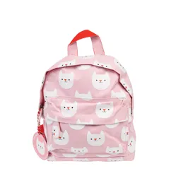 mini children's backpack - cookie the cat
