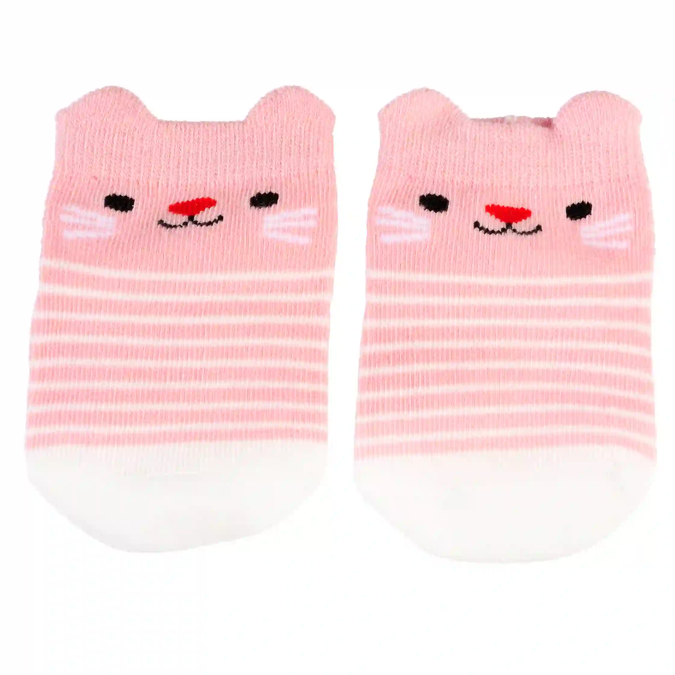pair of baby socks - cookie the cat