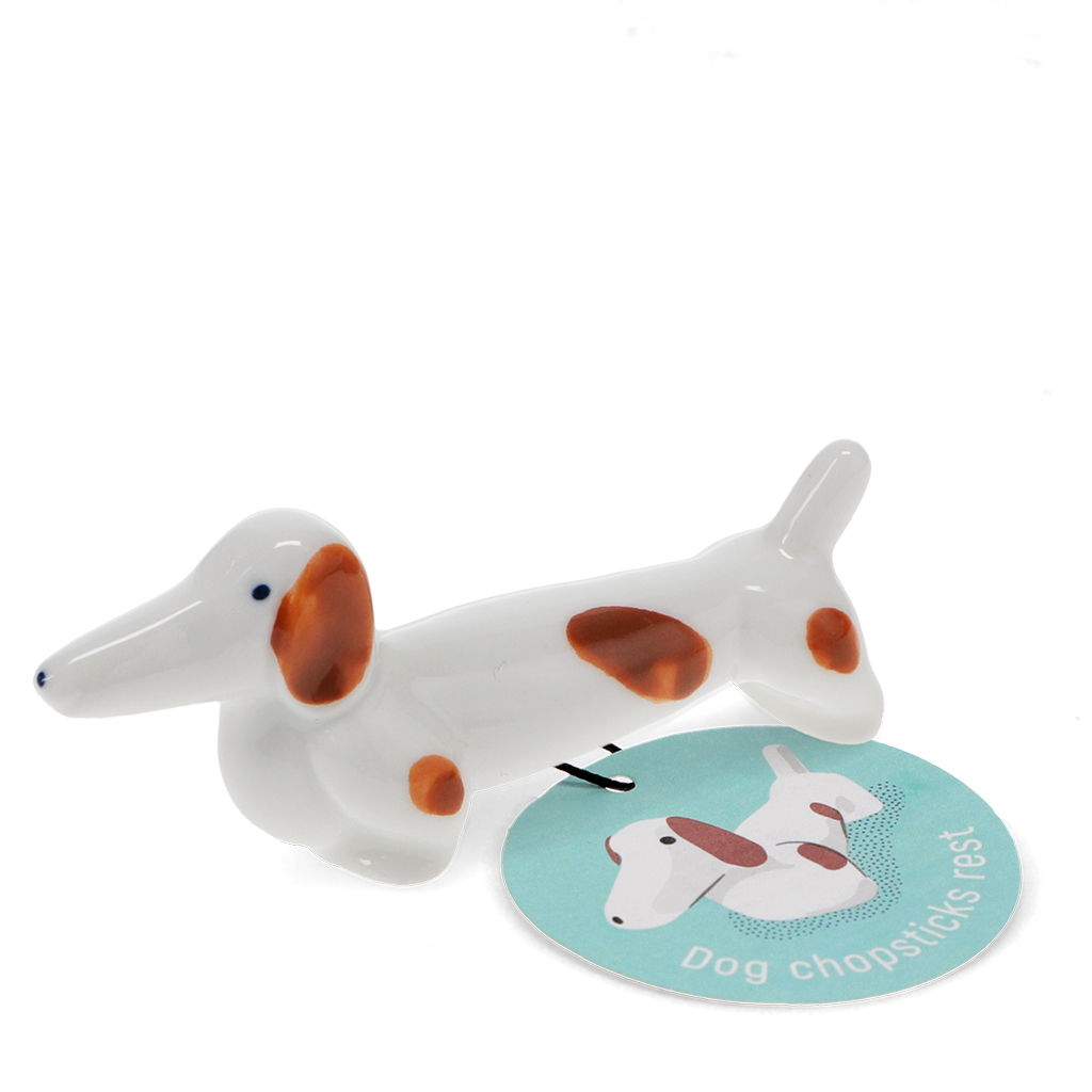 ablage für essstäbchen - sausage dog