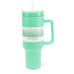 travel tumbler with handle (1.2ltr) - mint green travel tumbler with handle (1.2ltr) - mint green