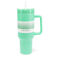 travel tumbler with handle (1.2ltr) - mint green