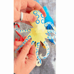 squishy phosphorescent - pieuvre