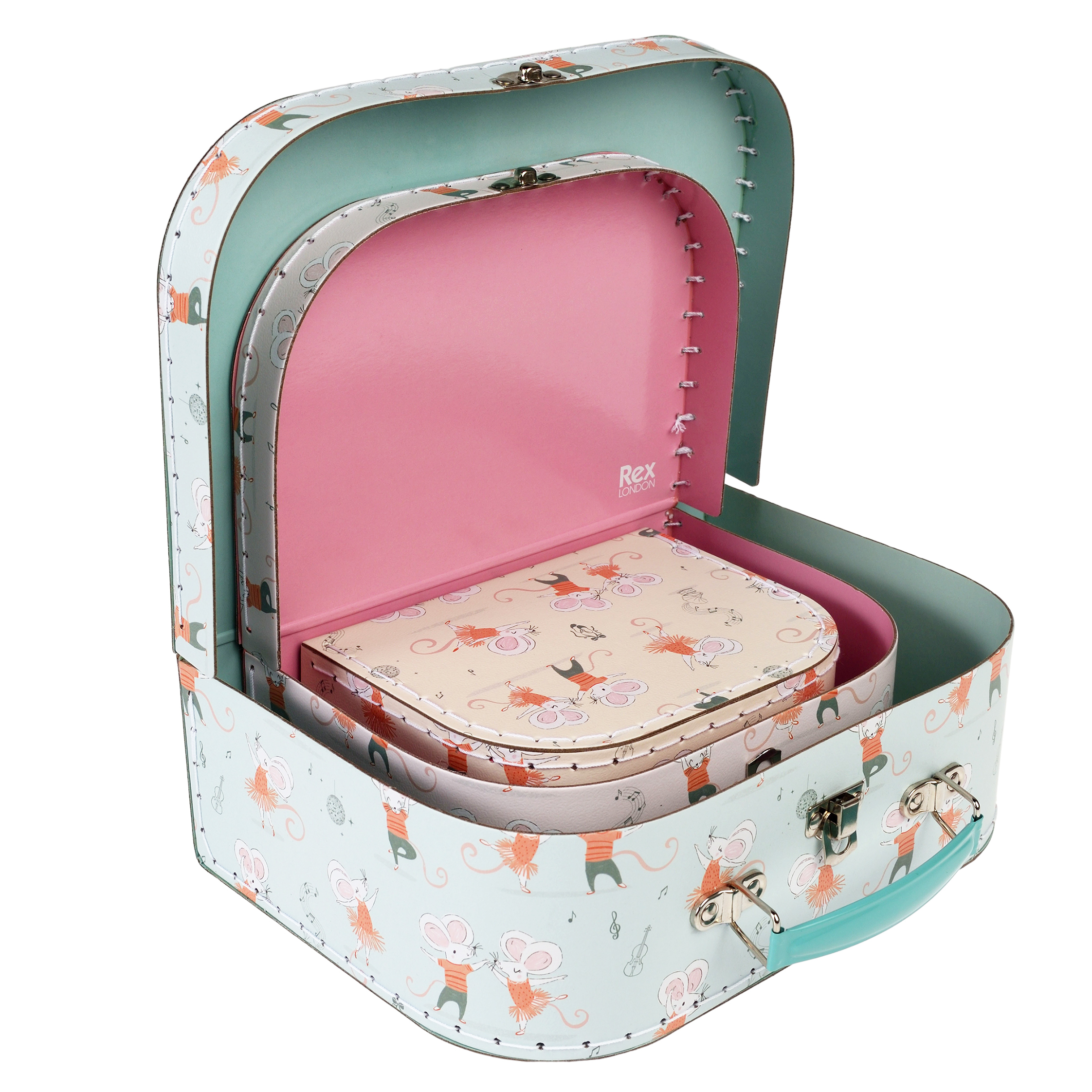 storage cases (set of 3) - mouse ballet