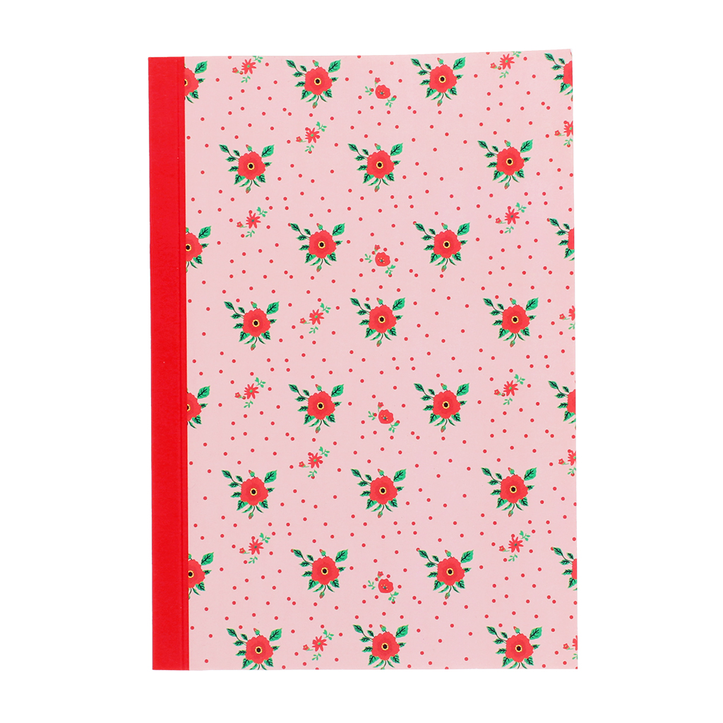 a5 notebook - french rose