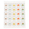 autocollants pour ongles wild wonders (lot de 25)