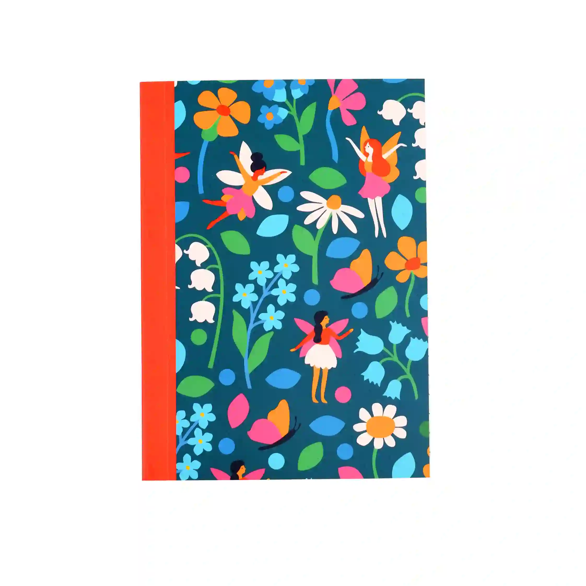 cuaderno a6 fairies in the garden