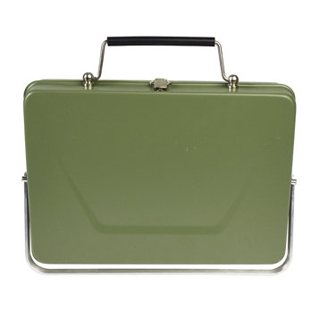 valise portable barbecue - vert foncé