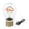 ampoule rechargeable usb - champignon