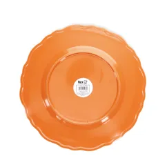 melamine plate (20cm) - orange melamine plate (20cm) - orange