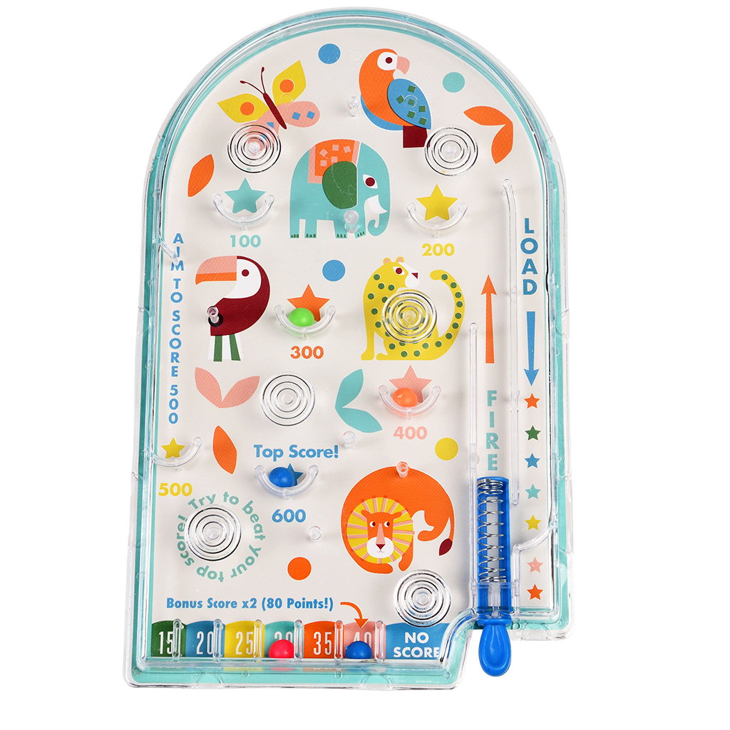 pinball game - wild wonders