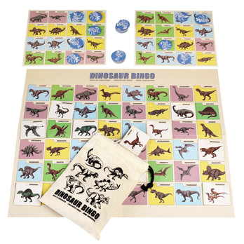 dinosaur bingo - prehistoric land