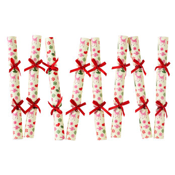 mini tree decorations (pack of 8) - 50s christmas