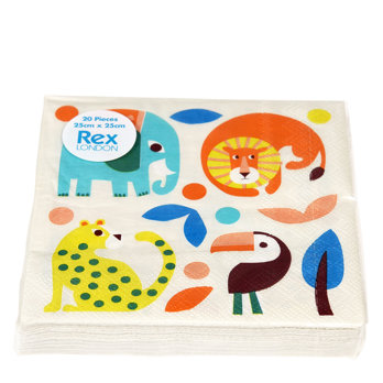 paper napkins (pack of 20) - wild wonders