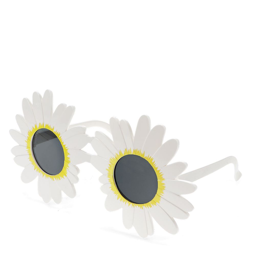 funglasses - white daisy sunglasses