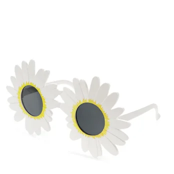 funglasses - lunettes de soleil marguerite blanche funglasses - lunettes de soleil marguerite blanche