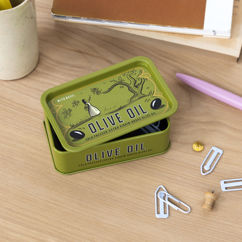 boîte de conservation miniature avec couvercle - olive oil