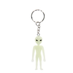 glow in the dark keyring - alien