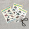 temporary tattoos - prehistoric land