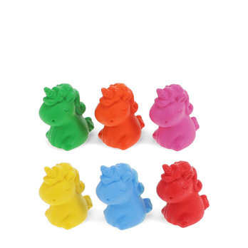 crayons en forme de licorne (lot de 6)