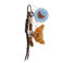 plush bag charm - mr croissant
