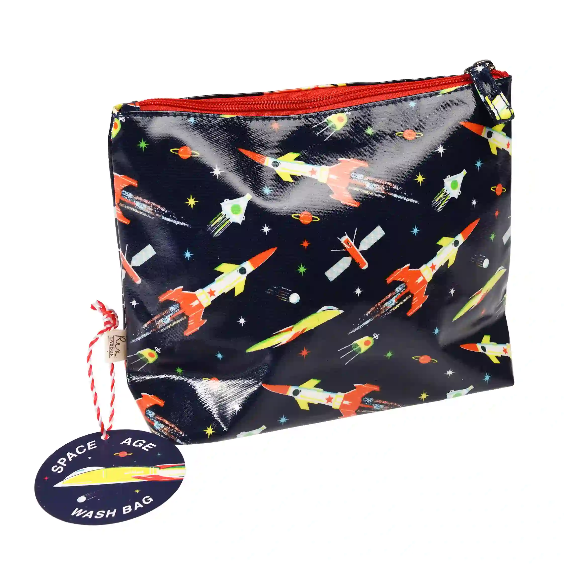 children's wash bag - space age